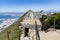 World War II fortification ruins at Douglas path Gibraltar