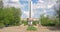 The world war II monument. Victory Park, the Museum of the Great Patriotic War, Russia