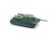 World war II tank isolate on white background