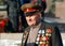 World War II veteran on Victory Day in the battle of Stalingrad