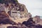 World war two bunker on the coast of Devon, England