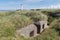 World war two bunker in front of Hirtshals Fyr Lighthouse, Denmark