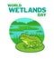 World Wetlands Day banner