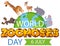 World zoonoses day banner design