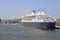Worlds famous ocean liner Queen Mary 2