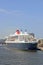 Worlds famous ocean liner Queen Mary 2