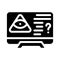 Worldwide conspiracy of secret organizations glyph icon vector illustration