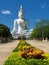 Worldâ€™s largest cement Buddha image soaring into blue sky