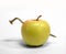 Worm-mutant in an apple â€¦