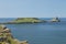 Worm\\\'s Head, a small tidal island in Rhossili Bay, Gower Peninsula, Swansea, South Wales, UK