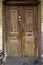 Worn out old wooden door