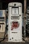 Worn-out Phillips 66 gas fuel dispenser on historic route 66