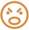 worried, emoticons Vector Isolated Icon which can easily modify or edit
