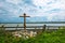 Worship cross. Chingisy, Novosibirsk oblast, Russia