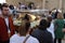 Worshippers gather to look at the relics of St. Leopold Mandic in the parish Church of Saint Leopold Mandic, Zagreb,