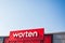 Worten store electronics retail chain brand logo