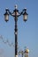 WORTHING, WEST SUSSEX/UK - NOVEMBER 13 : Ornate old fashioned lamp post in Worthing West Sussex on November 13, 2018