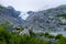 Worthington Glacier in rural Alaska, USA