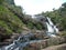 woter Falls Horton plains national park. Sri Lanka.