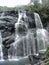 woter Falls Horton plains national park. Sri Lanka.