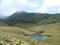 woter Falls Horton plains national park. Sri Lanka.