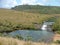 woter Falls Horton plains national park. Sri Lanka.