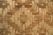 Woven bamboo background