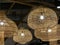 A woven bamboo lamp is a beautifully crafted lighting fixture that adds a touch .