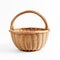 Woven Basket With Handle - Classic Japanese Simplicity