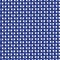 Woven blue cotton fabric insulated white color