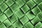 Woven pattern green brush texture