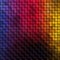 woven rattan weave seamless knit pattern texture background - dark rainbow color spectrum