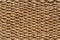 Woven straw. Rattan closeup. background.