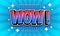 Wow cartoon editable text effect