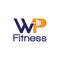 WP letter initial fitness logo