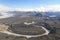 Wrangell-St.Elias NP,photographed from the plane, Alaska, USA