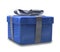 Wrapped blue gift 3D v2