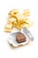 Wrapped nougat candy