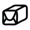 wrapped parcel icon