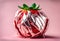 Wrapped Strawberry Candy in Decorative Foil Wrapper