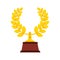 wreath crown award icon