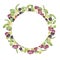 Wreath frame blank maqui berries