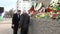 Wreaths from the deputies to the monument to Russian king-winner in the center of Sofia