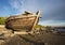 Wreck fishing boat