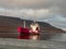 Wreck ship near Longyearbyen - the most Northern settlement in the world. Svalbard.