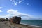 Wreckages on San Gregorio beach, Chile historic site