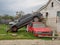 Wrecked cars in New Orlean`s ninth ward, in the aftermath of Hurricane Katrina