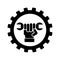 Wrench mechanic tool icon