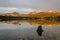 Wrights Lake at sunset