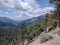 Wrightwood California mountain wilderness view